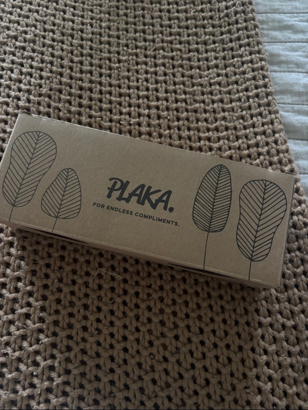 PLAKA Brown Kraft Box — Neutral Brown Packaging